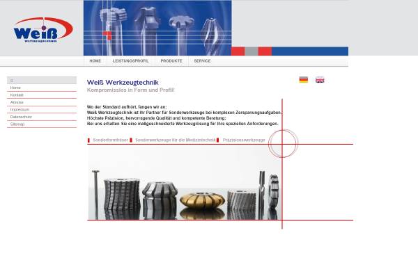 Vorschau von weiss-werkzeugtechnik.de, Weiß Werkzeugtechnik