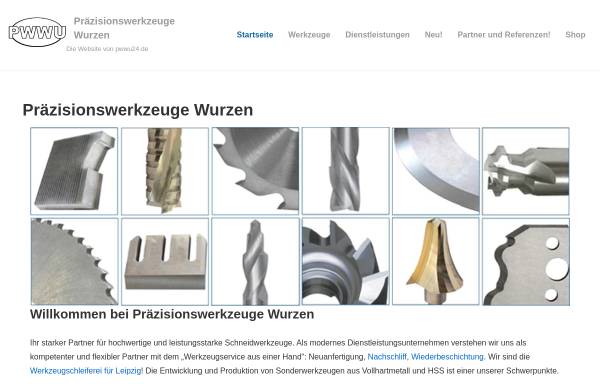 Vorschau von www.pwwu.de, Präzisionswerkzeuge Wurzen Dipl.-Ing. (FH) Uwe Schmidt