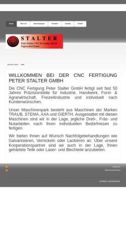 Vorschau der mobilen Webseite www.stalter-cnc.de, Stalter CNC GmbH