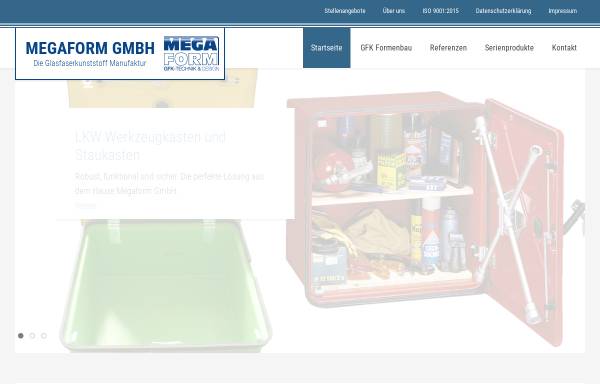 Vorschau von www.michels-gfk.de, Michels GFK Kunststofftechnik und Verarbeitung GmbH