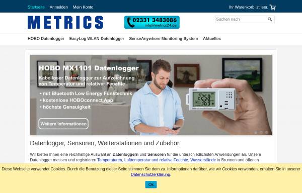 Vorschau von www.metrics24.de, Metrics GmbH