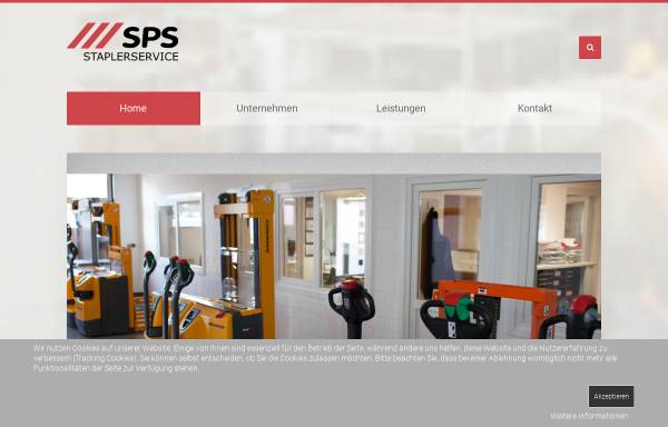 Vorschau von www.sps-staplerservice.de, Gabelstapler mieten | SPS Staplerservice