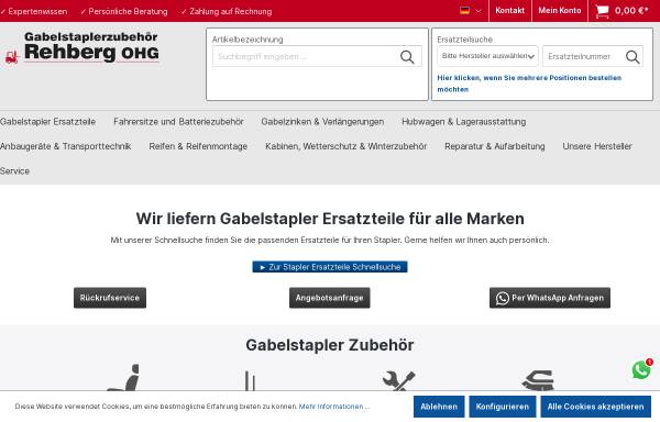 Vorschau von www.gabelstapler-rehberg.de, Gabelstaplerzubehör Rehberg OHG