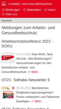Vorschau der mobilen Webseite www.tatort-betrieb.de, Tatort Betrieb