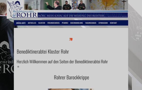 Vorschau von www.kloster-rohr.de, Benediktinerabtei Rohr