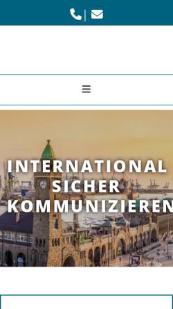 Vorschau der mobilen Webseite www.fix-sprachen.de, Fix International Services GmbH