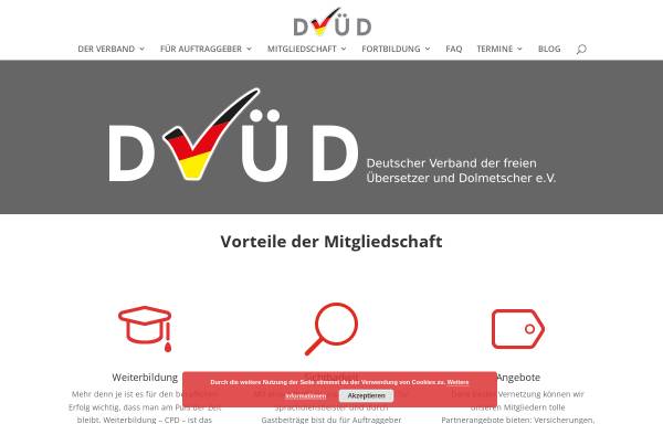 DVÜD – Deutscher Verband der freien Übersetzer und Dolmetscher e.V.