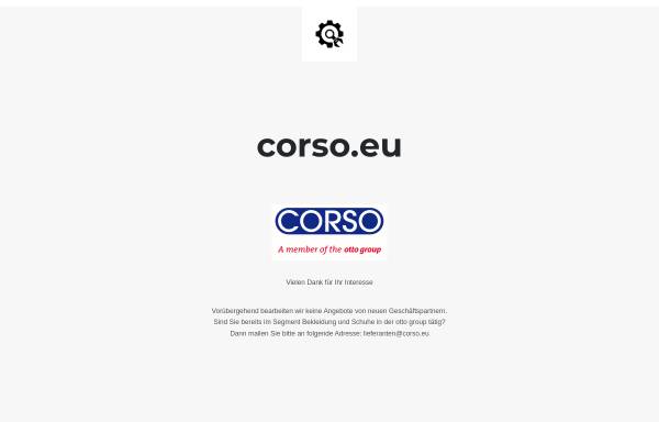 Vorschau von www.corso.eu, Otto GmbH & Co KG - Corso