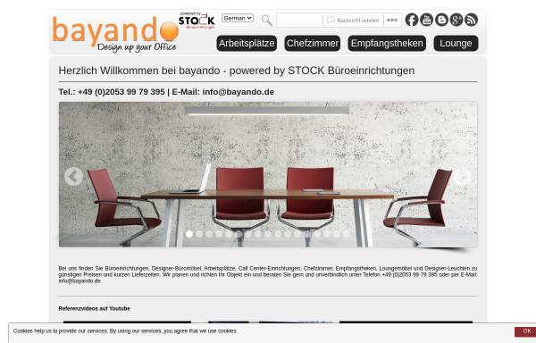 Vorschau von www.bueroeinrichtung-stock.de, Bürosysteme Stock - Inh. Andreas Stock