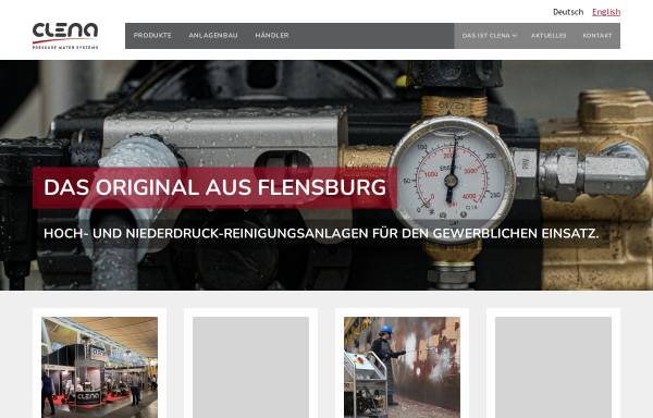 Vorschau von www.clena.de, Clena-Werke Deutschland GmbH