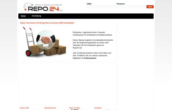 Vorschau von www.repo24.net, Repo24.net by Mariana GmbH