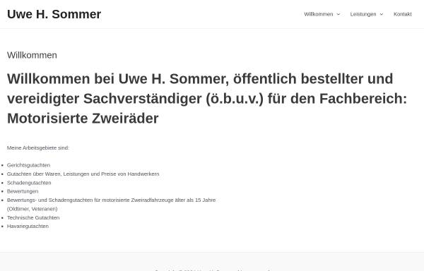 Uwe H. Sommer - Sachverständiger