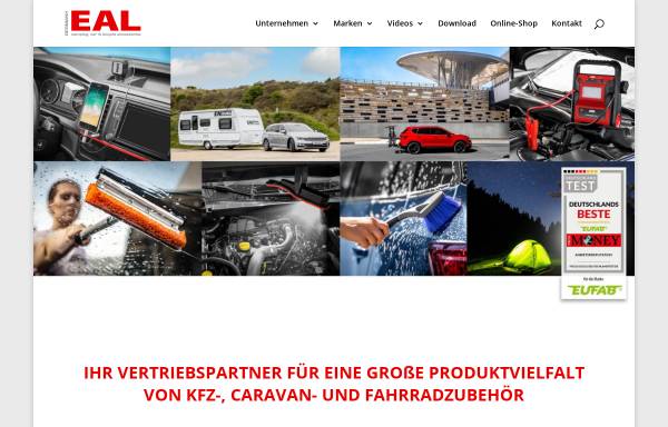 Vorschau von www.eal-vertrieb.com, EAL GmbH