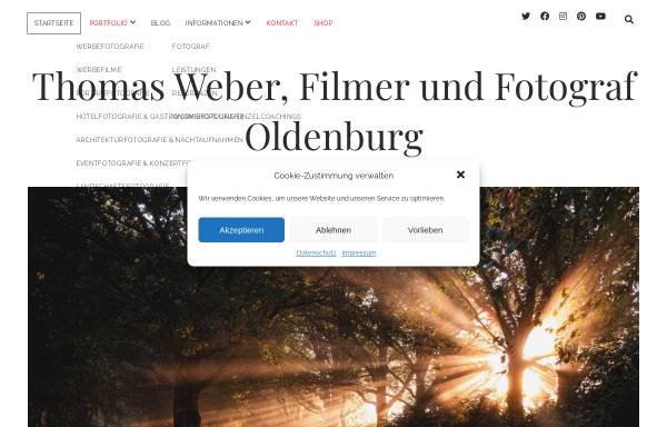 Fotograf & Filmer Thomas Weber aus Oldenburg