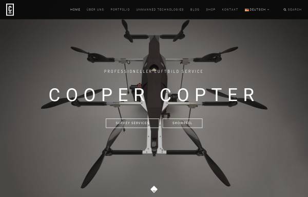 Vorschau von coopercopter.com, Cooper Copter GmbH