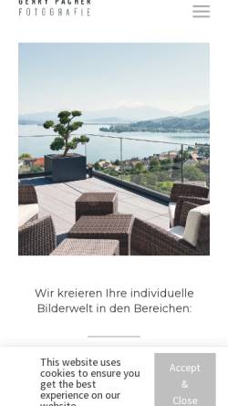 Vorschau der mobilen Webseite air-shots.ch, Pacher + Partner Management Consulting GmbH