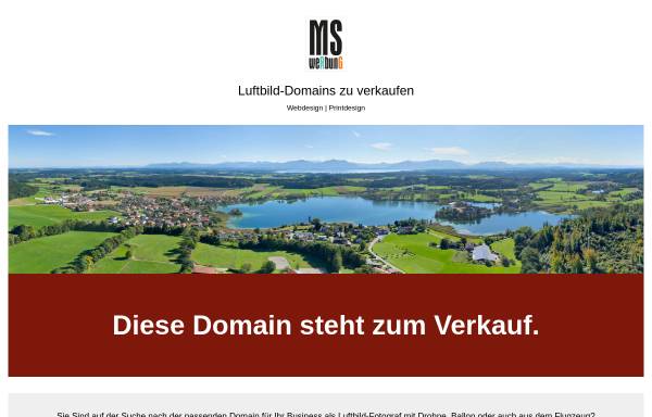 Luftbild Chiemgau MS Werbung Sebastian Graßl