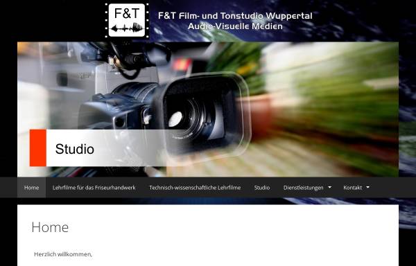 Vorschau von www.filmundton.de, F&T Film- und Tonstudio Wuppertal