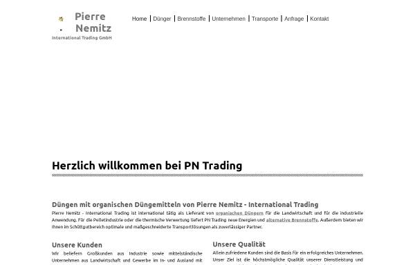 Pierre Nemitz - International Trading