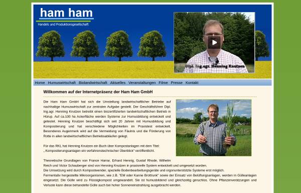 Vorschau von www.hamhamgmbh.de, Ham Ham GmbH
