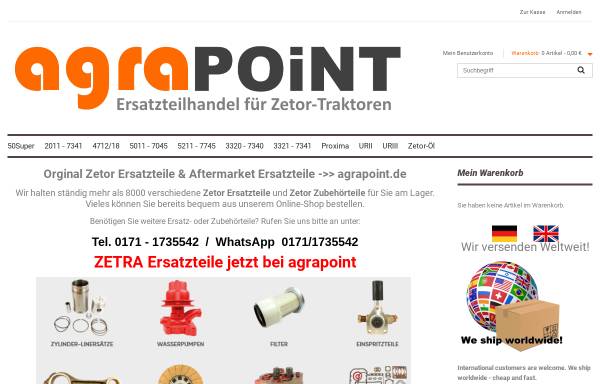 Vorschau von www.agrapoint.de, Handelskontor Liebertwolkwitz, Dirk Rätz