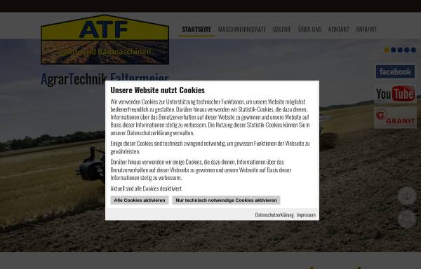 Vorschau von www.agrartechnik-faltermeier.de, Agrartechnik Faltermeier