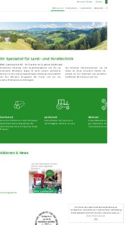 Vorschau der mobilen Webseite mehrlandtechnik.ch, Mehr Landtechnik AG