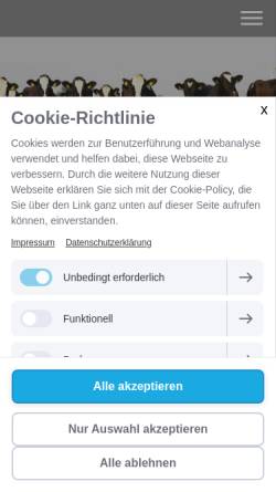Vorschau der mobilen Webseite maschinenring-wesermarsch.jimdo.com, Maschinenring Wesermarsch e.V.