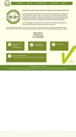 Vorschau der mobilen Webseite biobescheinigung.de, Gesamtverzeichnis Bio-Bescheinigungen