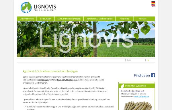 Vorschau von www.lignovis.com, Lignovis GmbH