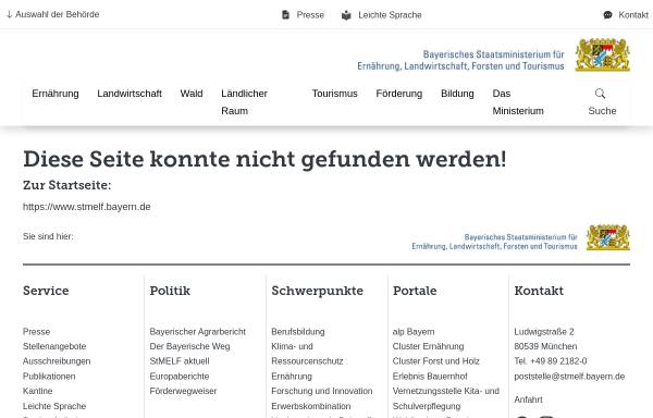 Vorschau von www.stmelf.bayern.de, Bayerisches Amt für forstliche Saat- und Pflanzenzucht (ASP)