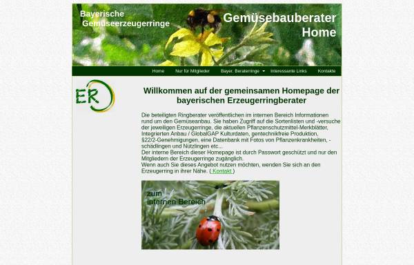 Vorschau von www.gemuesebauberater.de, Beratung für Gemüseerzeuger in Bayern
