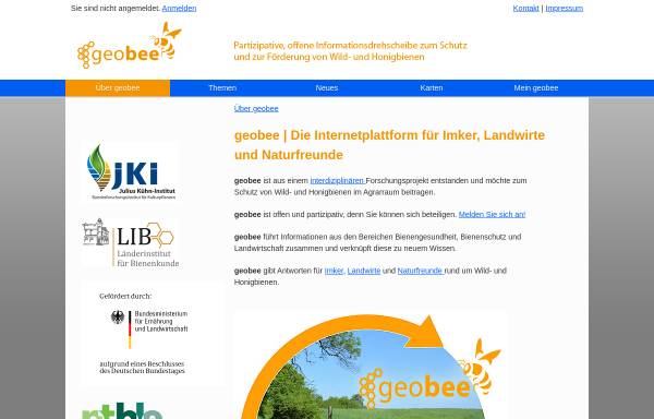 Vorschau von geobee.jki.bund.de, Geobee