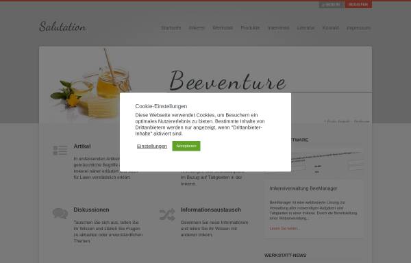 Vorschau von www.beeventure.de, BeeVenture