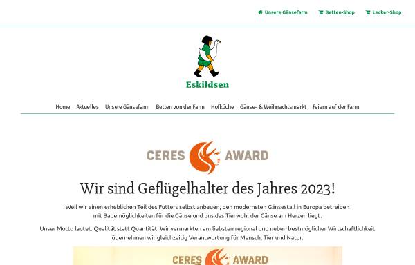 Vorschau von www.bbgaense.de, Bundesverband Bäuerliche Gänsehaltung e.V.