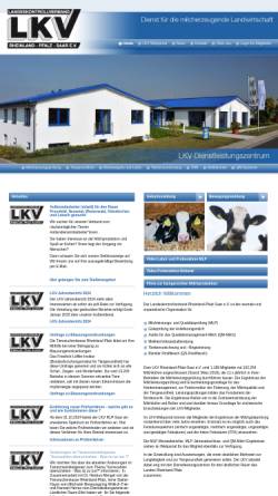 Vorschau der mobilen Webseite www.lkv-rlp-saar.de, Landeskontrollverband Rheinland-Pfalz-Saar e.V.
