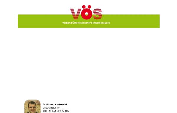 Vorschau von www.voes-online.at, Verband österreichischer Schweinebauern