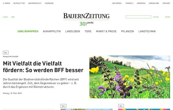 Vorschau von www.bauernzeitung.ch, BauernZeitung