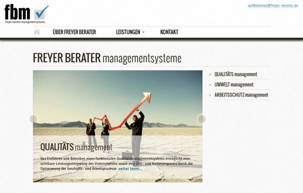 Vorschau von www.freyer-berater.de, Freyer Berater Managementsysteme - Inh. Dipl.-Ing. (FH) Eric Freyer