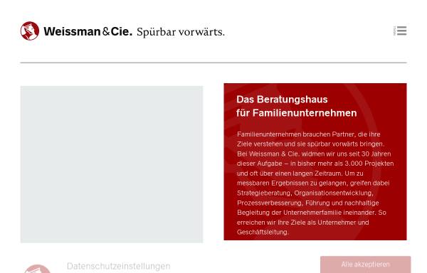 Vorschau von www.weissman.de, Weissman & Cie. GmbH & Co. KG International Management Consultants