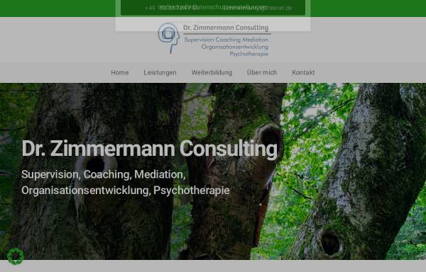 Vorschau von www.dr-zimmermann-consulting.de, Dr. Zimmermann Consulting