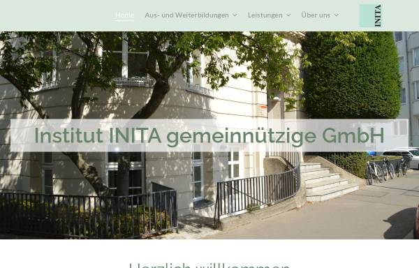 Vorschau von www.initaplus.de, INITA gemeinnützige GmbH - Institut für angewandte Psychologie, Transaktionsanalyse und Erwachsenenbildung