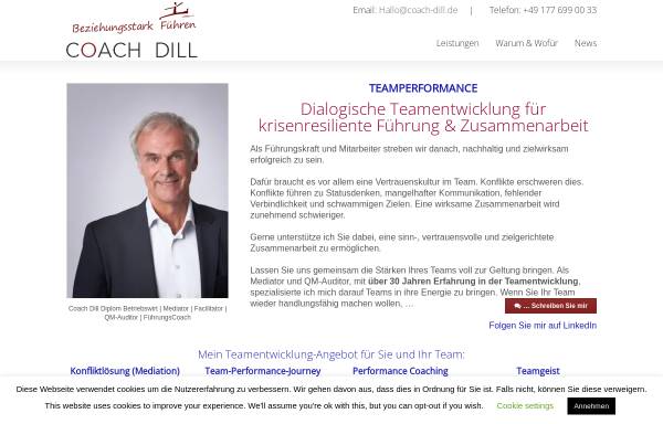 Coach Dill, Beziehungsstark Führen - Harald Dill