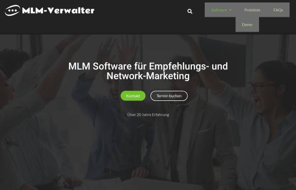 Vorschau von www.mlmverwalter.de, MLM-Verwalter - Inh. Peter Leibel