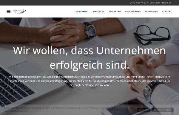 Vorschau von www.bm-infotrend.de, BM-InfoTrend GmbH