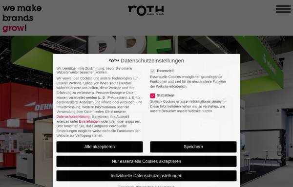 Vorschau von www.werbeagentur-roth.de, Roth Werbeagentur GmbH
