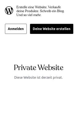 Vorschau der mobilen Webseite phantastikpreis.wordpress.com, Deutscher Phantastik Preis