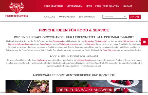 Vorschau von ffs-team.de, FFS Fresh Food Services GmbH & Co. KG