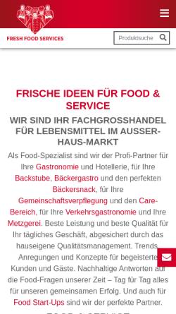 Vorschau der mobilen Webseite ffs-team.de, FFS Fresh Food Services GmbH & Co. KG