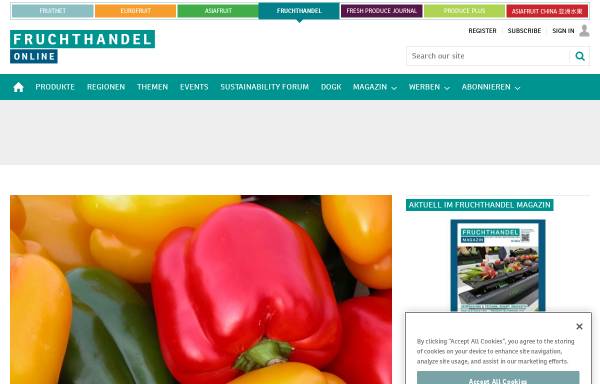 Fruchthandelmagazin Online - Fruitnet Media International GmbH
